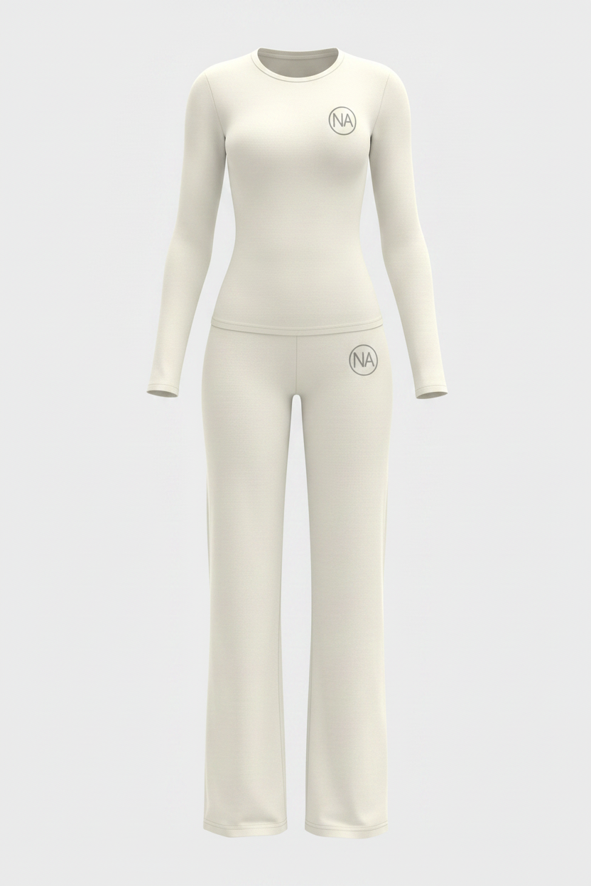 Tan 2 Piece Set