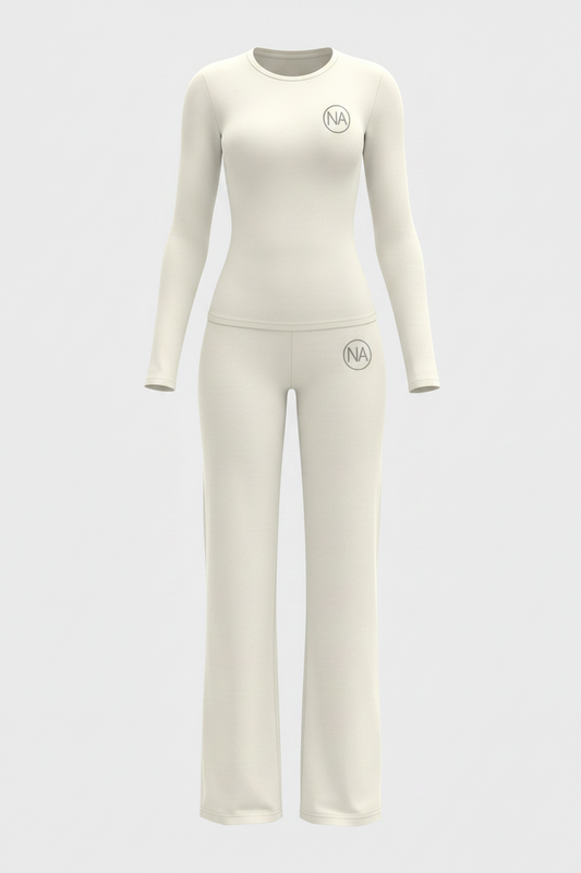 Tan 2 Piece Set
